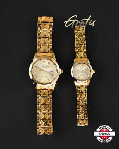OFERTA LIMITADA🔥Compra 1 Reloj de Hombre y Recibe 1 de Mujer ¡GRATIS! 🎁🔥 2025